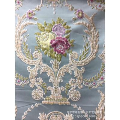 高档提花沙发宫廷典雅大提花沙发布适用抱枕欧式