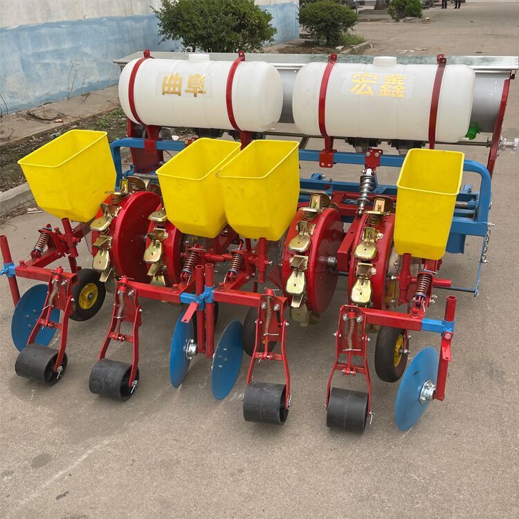 宏鑫山西旋耕起垄施肥覆膜机 清茬玉米点播机 棉花免扣膜上点播机