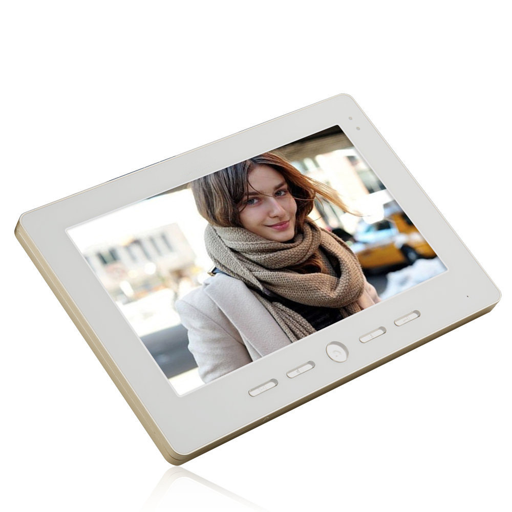 山一视达10可视有线可视门铃家用楼宇寸对讲夜视防水一对一批发