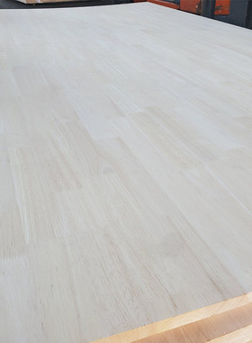 aaa级橡胶木实木接板拼板2440*1220*18家具指板材