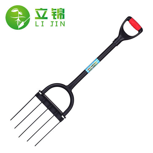 户外开荒工具翻土工具深翻器耙子农用翻地翻地松土挖土人工叉锄头