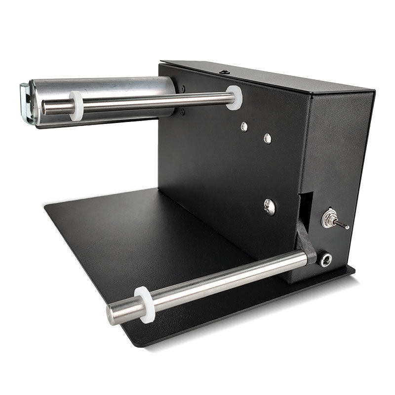 热销r3标签回卷器贴纸不干胶合格证洗水布唛6自动回卷机器卷纸收