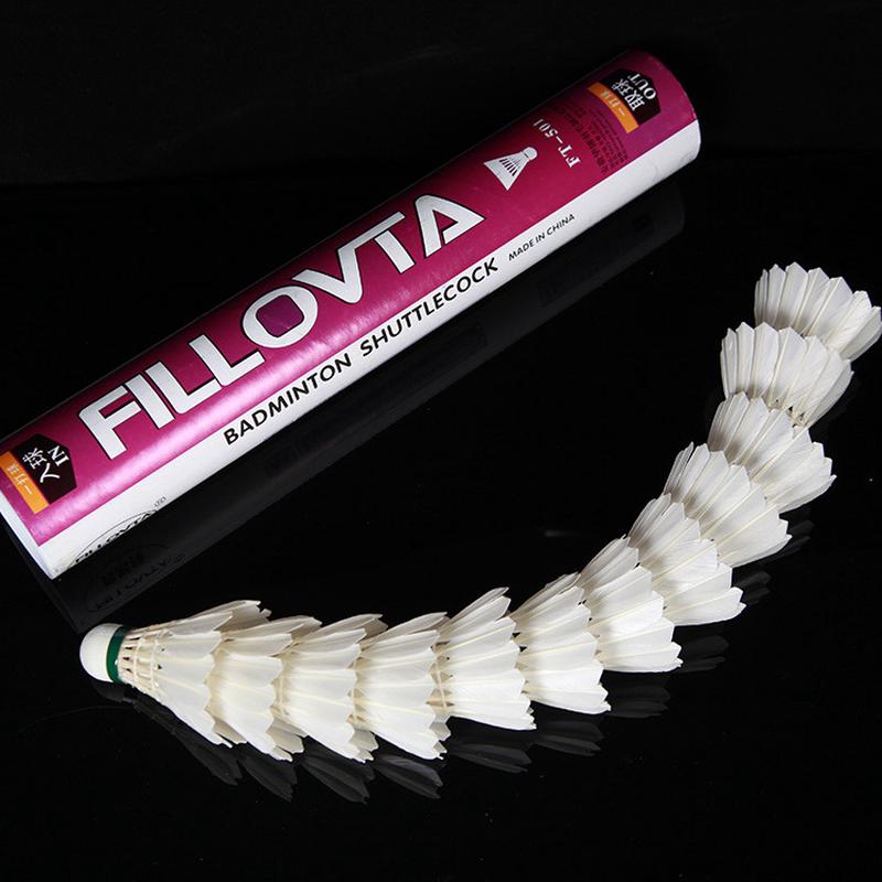 园厂家弗斯特ft-501水鸭方无为一桶12只装羽毛球批发