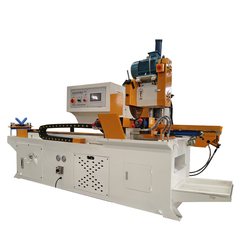 金属管件料设备自动上料金属圆锯机无毛刺未切割全自动切管机厂家