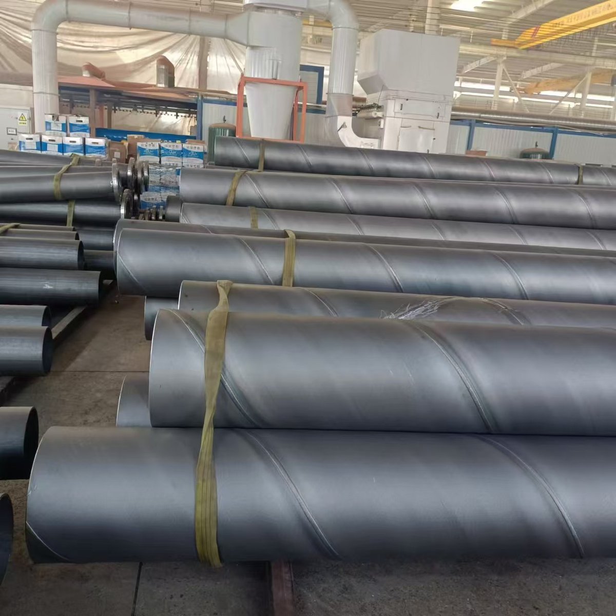 大口径螺旋钢管厚壁污水处理无缝厚壁防腐不锈钢管无缝螺旋管
