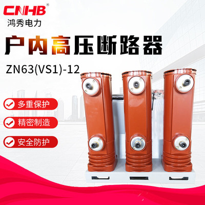 鸿秀真空断路器 VS1-12户内高压断路器 环网柜用断路器10KV