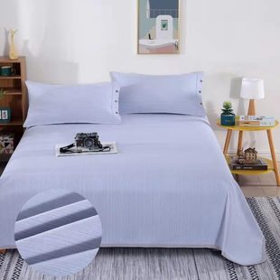 滨州源头厂家批发高端空调棉质老粗布凉席夏季特厚加厚床单三件套