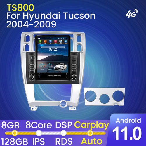 热销适用于现代途胜hyundaitucsonkey竖屏安卓机carplay石碑导航