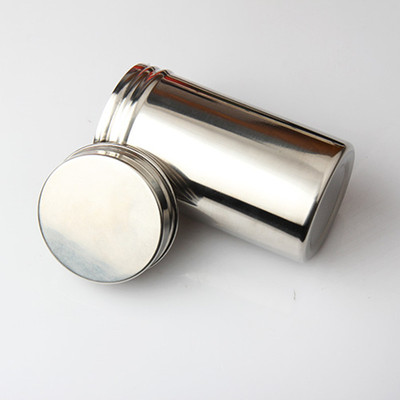 275ml420ml不锈钢螺口瓶存样留样罐不锈钢螺纹盖304不锈钢密封罐