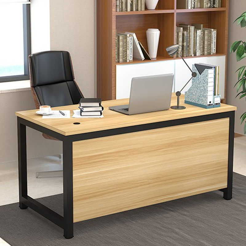 办公桌笔记本电脑桌台式家用学习老板桌双人写字简约阅览桌批发