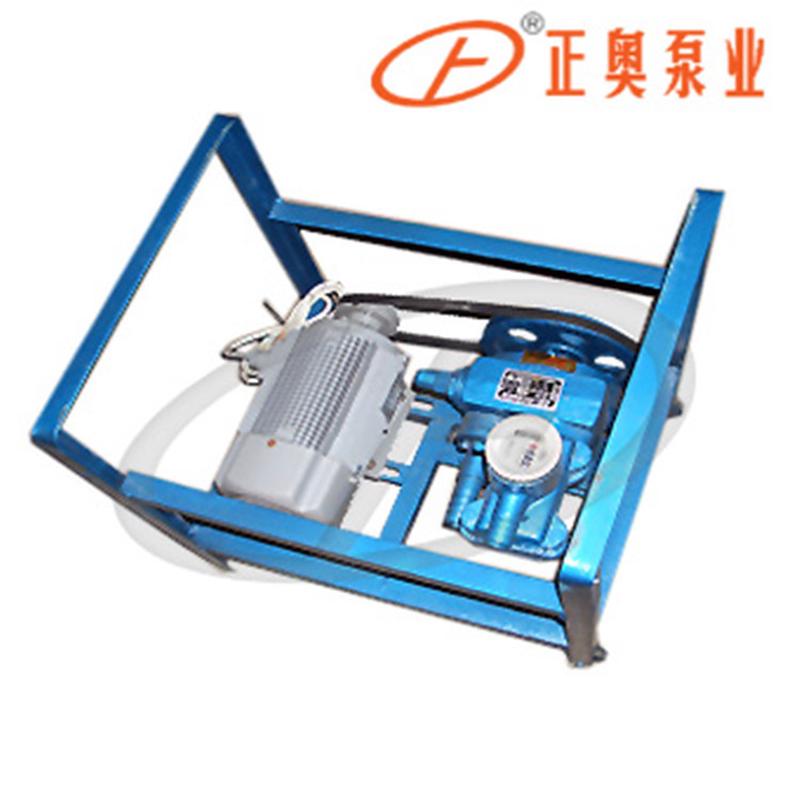 正奥泵业JB-70型手摇、电动二用铸铁计量加油泵