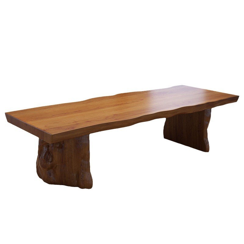 新中式大板实木茶桌禅意功夫茶家用客厅台办公室接待泡茶桌椅组合