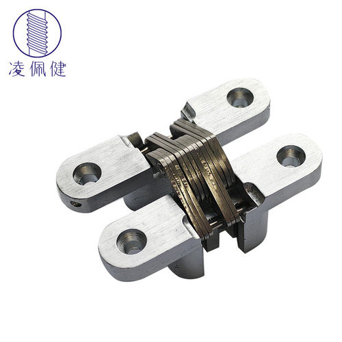 凌佩健内装暗转铰链十字铰链折叠暗藏合页