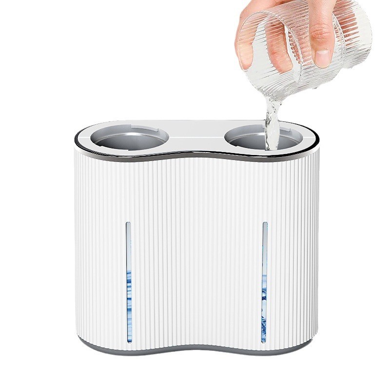 新款m11自动感应双头皂液器 免机皂液机红外感应泡沫洗手接触