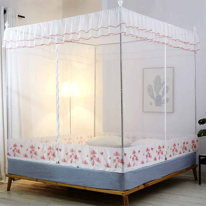 q683新款2023蒙古包儿童防摔加厚支架蚊帐家用宝宝简易卧室2021拉