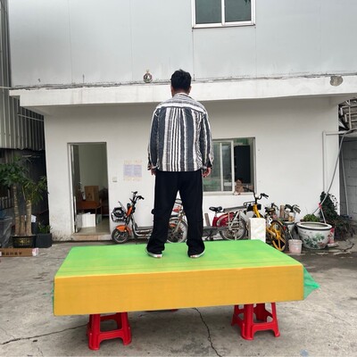 高密度浮力船平板浮板上船船泡沫板水浮台强泡沫实心养殖水浮板