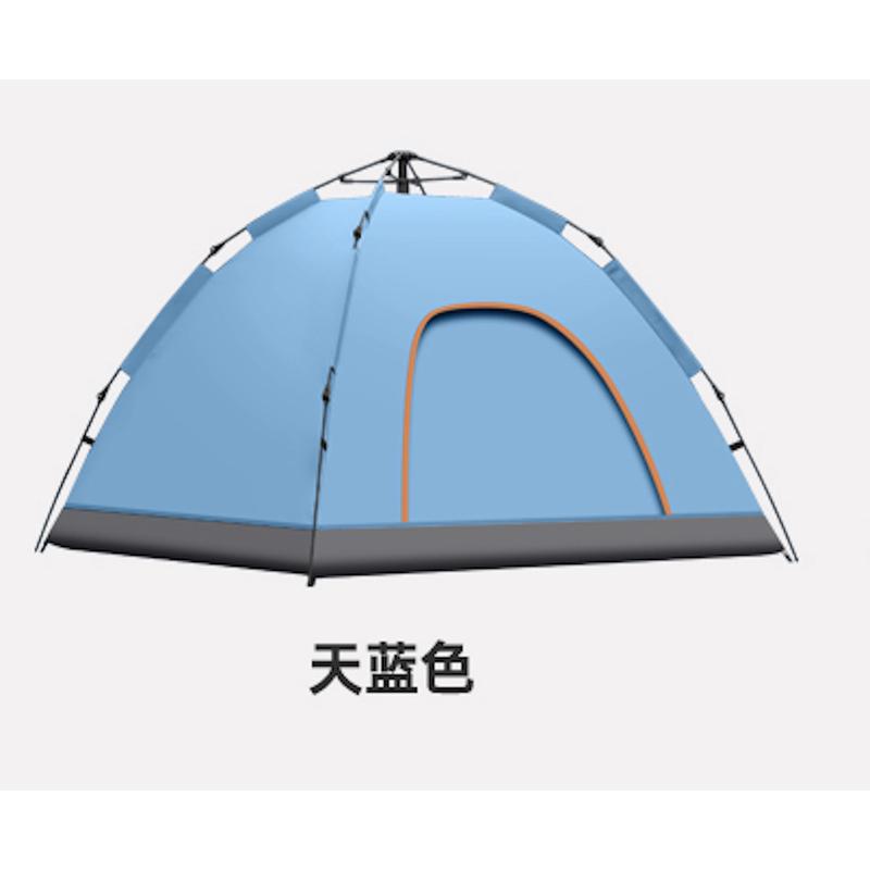 户外帐篷露营便携式折叠沙滩野营全自动免搭建旅游帐篷野外