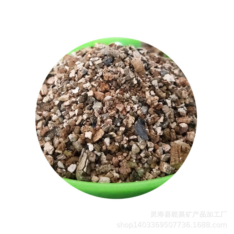 供应各种规格膨胀石粉颗粒蛭蛭石用于育苗扦插养花宠物垫材