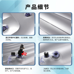 充水爱得水床家用双人单人悠小波浪成人多功能夏季恒温水床垫