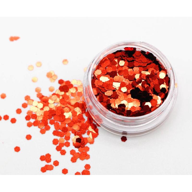 云锦亮片高光闪粉多彩混色六角幻彩金葱片金葱闪粉金葱粉七彩异形