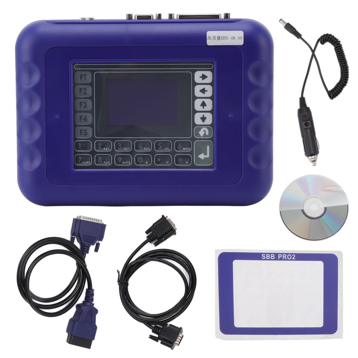 热销匹配汽车钥匙仪sbbkeyprogrammerv48.99包含新车型