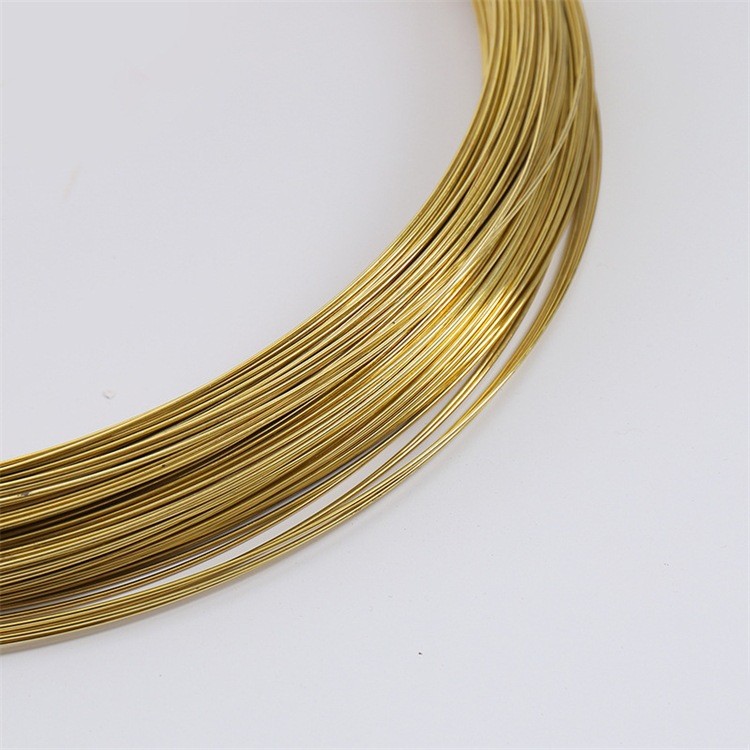 铜厂家c3604黄铜线t2紫铜丝半硬软铜态扁线diy实心裸铜圆线1mm