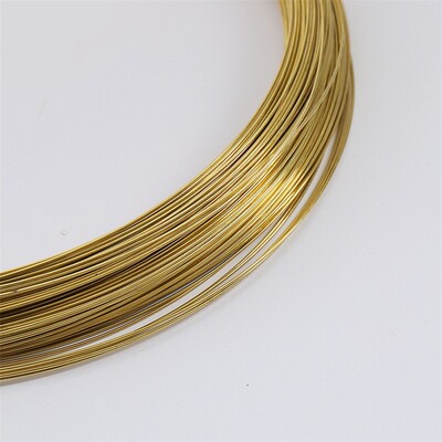 铜厂家c3604黄铜线t2紫铜裸半硬软态铜扁线diy实心丝铜圆线1mm