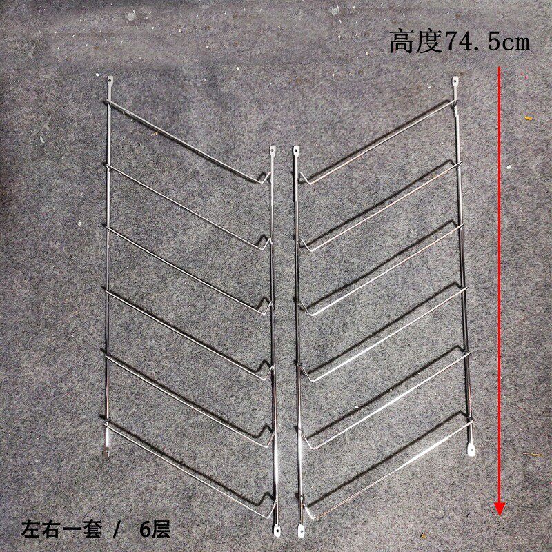 衣柜橱柜样块色板展架展示架橱柜门板瓷砖吊顶铝扣板左右陈列钩