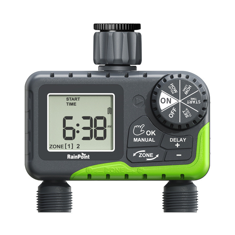 爆款自动灌溉控制器自动浇水浇花智能定时双路控制爆款