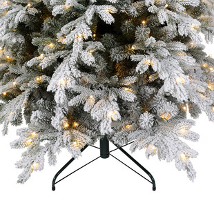 圣诞节装饰仿真圣诞树白色橱窗雪树站款酒店商场圣诞树摆件装饰