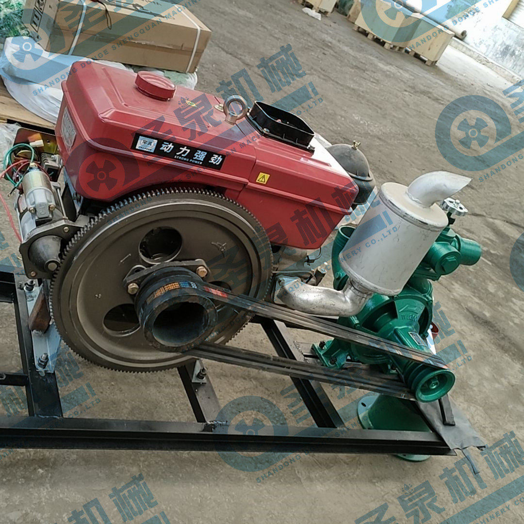 热销柴油汽油抽水机35马力柴油高压水泵喷灌高压水泵