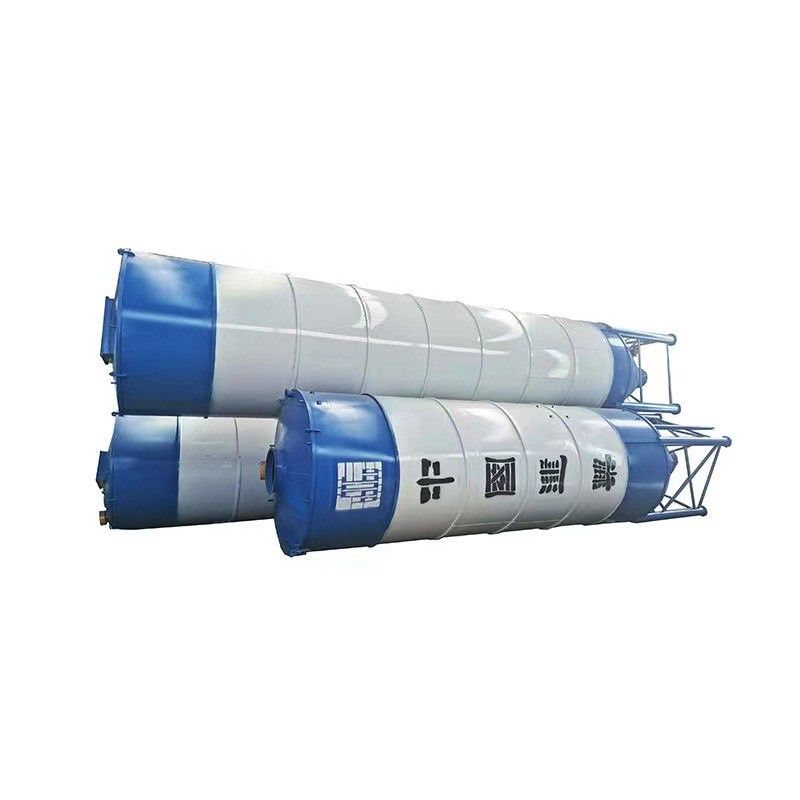 片状水泥罐出口60吨80吨100分体200吨300吨吨拼装式粉体储存仓