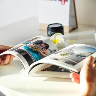 m2048寸横款 画册照片书起印旅行一本相册情侣定做影集di 胶装