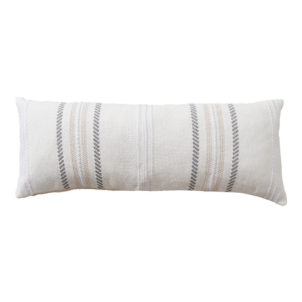 35x90长条抱枕棉线编织布艺长方形客厅沙发长腰枕套床头靠垫酒店