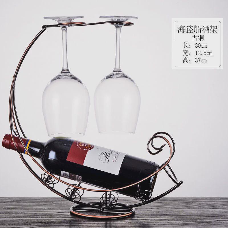 红酒架欧式红酒杯架倒挂架子家用葡萄酒简约轻奢酒柜摆件一件包邮