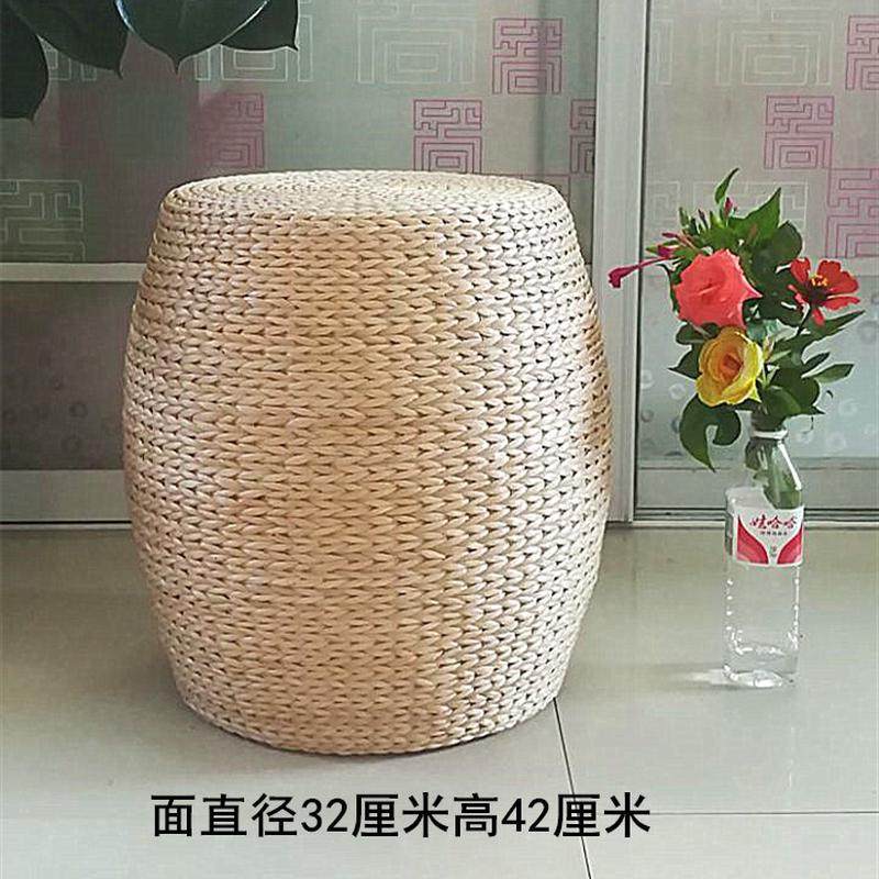 9v7t家用草编坐墩换鞋凳榻榻米坐垫蒲团酒店客厅矮凳沙发凳绣墩可,居家布艺,椅垫,淘宝优惠券,粉丝福利购,淘宝优惠卷