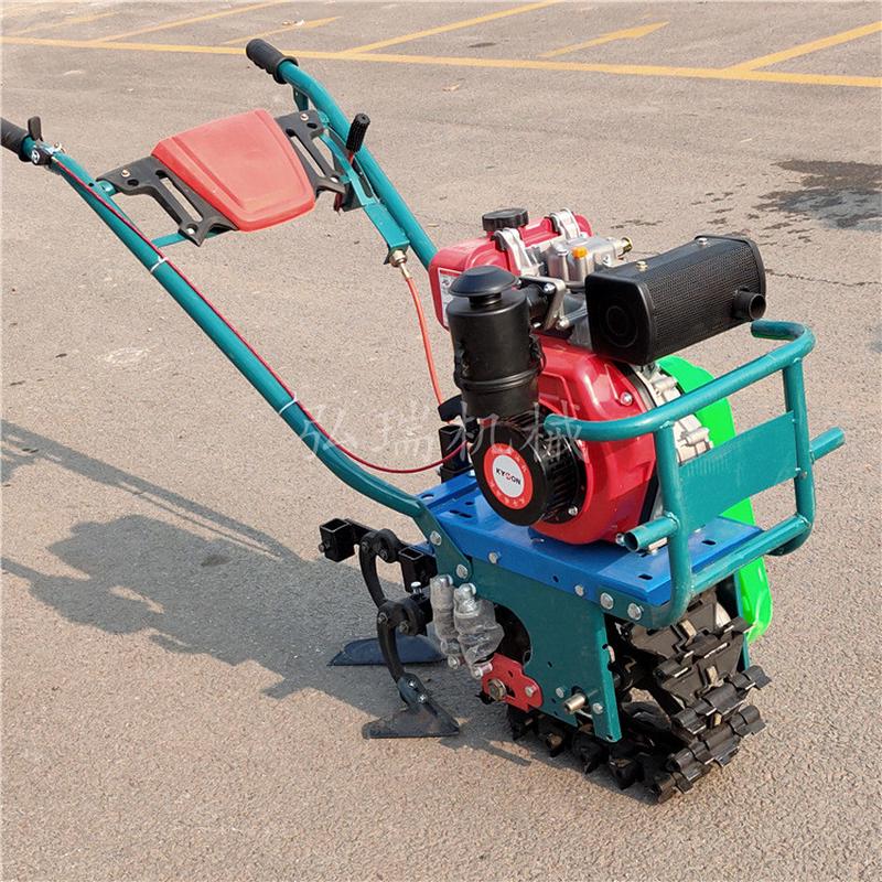 热销湖北手扶式带汽油耘播施肥 小型大蒜垄施肥机 多功能机播种机