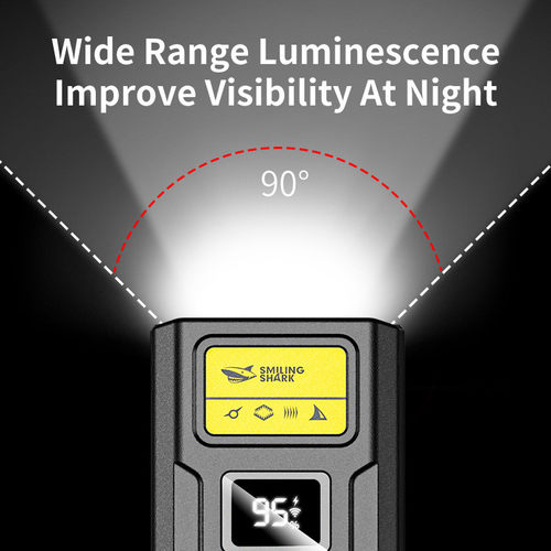 热销outdoor bicycle headlight strong light night equipmen ri