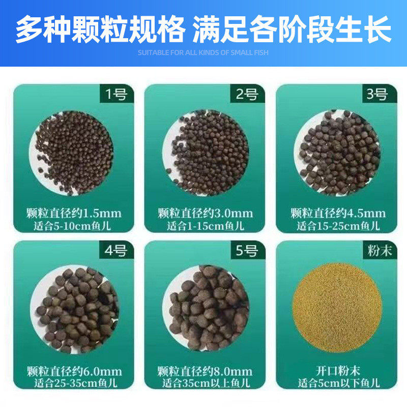 兴昌鲈鱼专用饲料蛋白型号齐全草鱼泥鳅养殖水产厂家直购黑鱼打窝