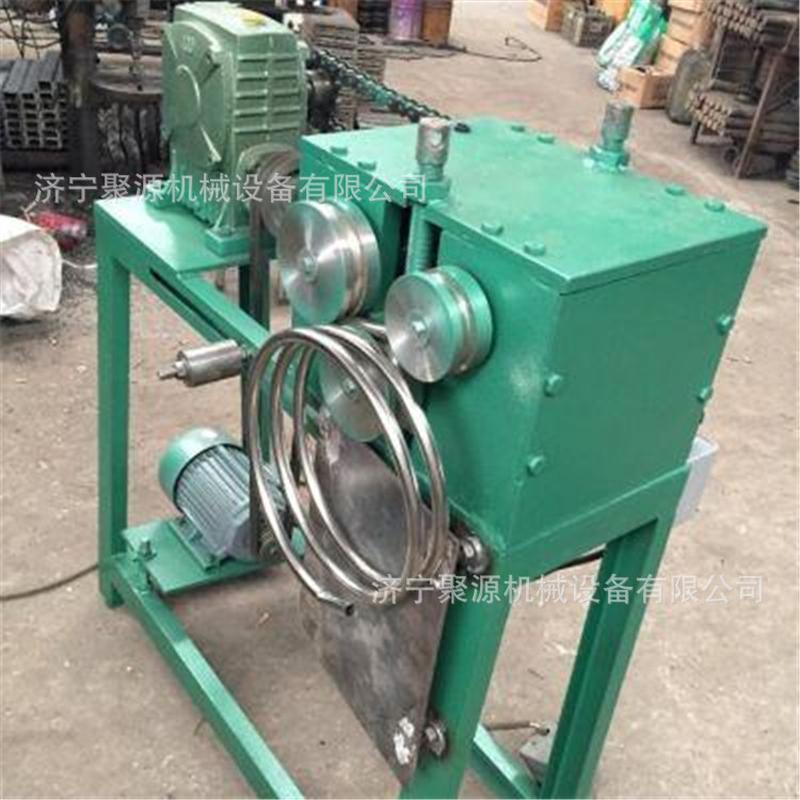 电动盘螺旋机360度自动圆滚圆弯管机不锈钢圆管方管一次性卷圆机