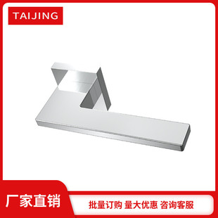 黑色家用电涌房门锁机械门锁卧室工程静音磁吸分体锁木门铝合金