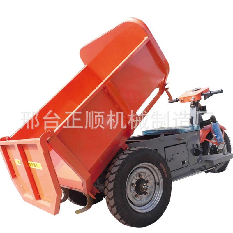 载货电动三轮车 农用拉货三轮车 工程车油电两用柴油三轮车