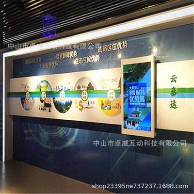 热销ar互动电动滑轨屏交互数控多屏led显示屏触摸查询手动滑轨联
