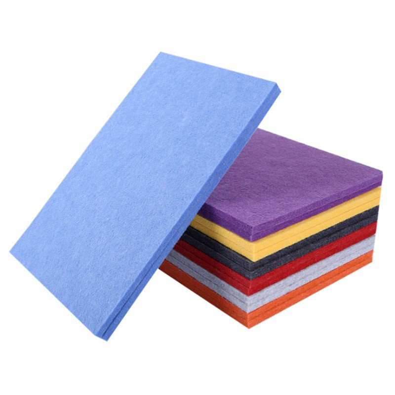 聚酯纤维吸音板9mm加厚毛毡板照片墙装饰墙贴毛毡隔音板批发厂家