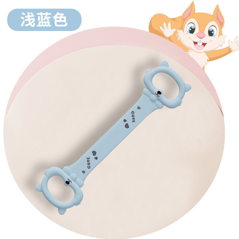 八字拉力器拉力女家用健身拉伸弹力开背部开肩美背肩颈瑜伽