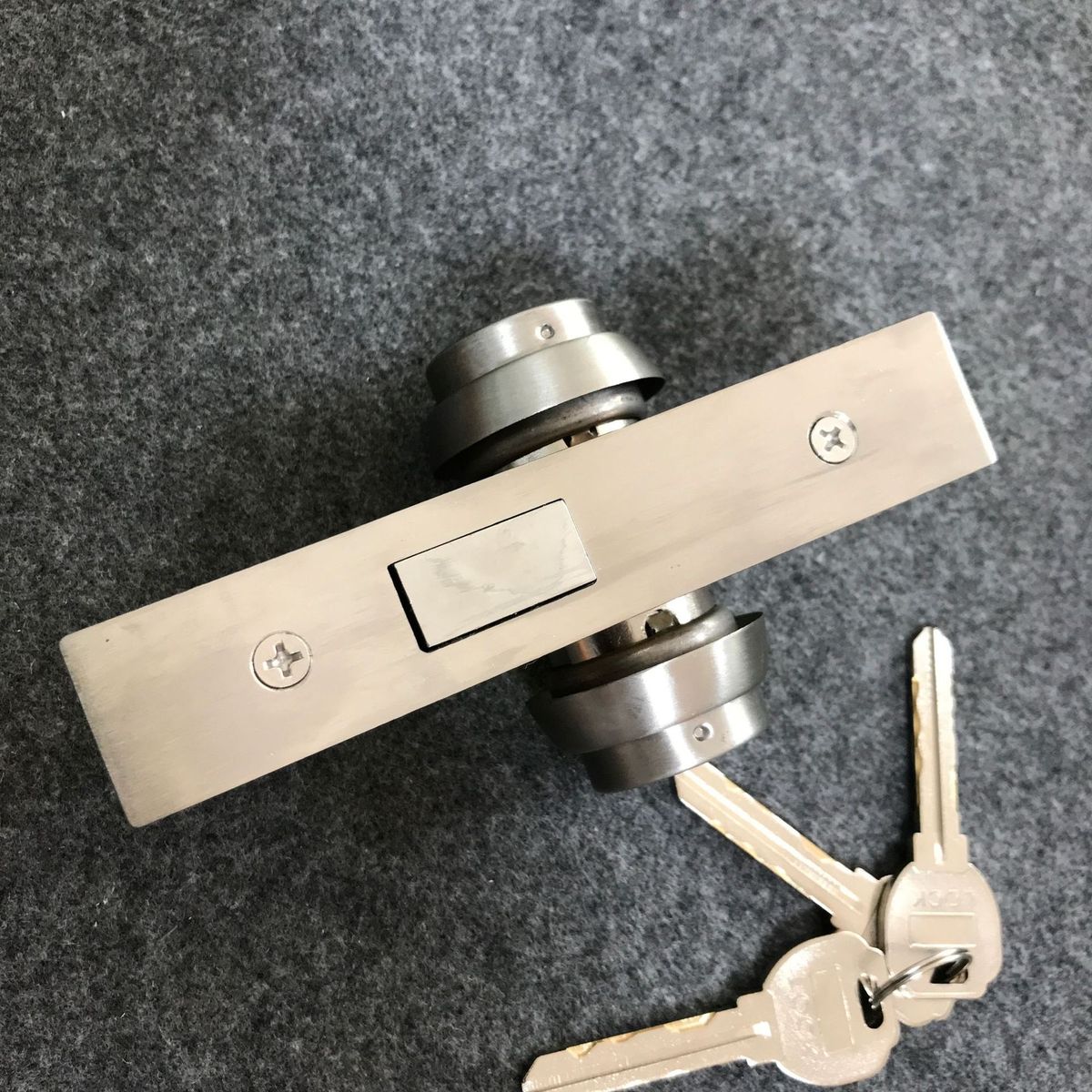 不锈钢长锁舌家用锁头新款双木门单开包框玻璃门防火门有框门地锁