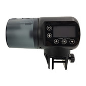 鱼缸自动喂食器定时静音投食水族箱器大液晶屏数显喂鱼器厂家批发