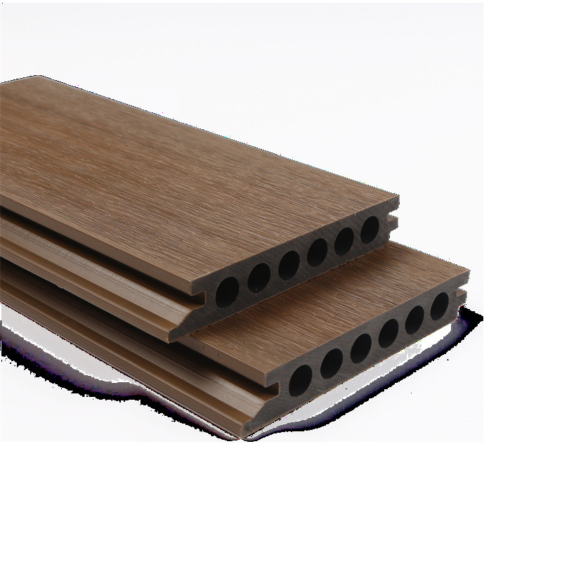 二代露台共挤塑木地板庭院园林无缝防腐木生态木wpc木塑户外地板