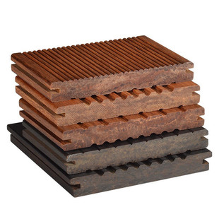 户外竹地板高耐重竹木室外浅碳深碳竹阳台墙板防腐钢花园栈道地板