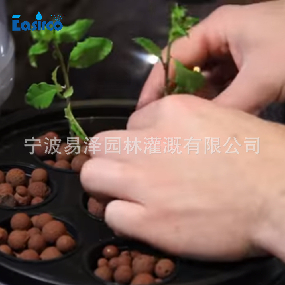 热销8孔5l圆桶雾培阳台种菜箱育苗水培箱设备无土栽培种植箱